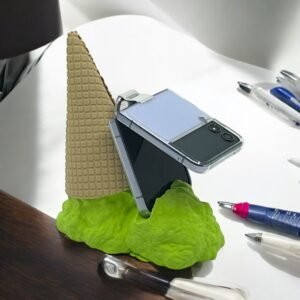 Melting Ice Cream Phone Stand