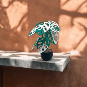 Monstera Dream 3D-Printed Leaf Tabletop Planter