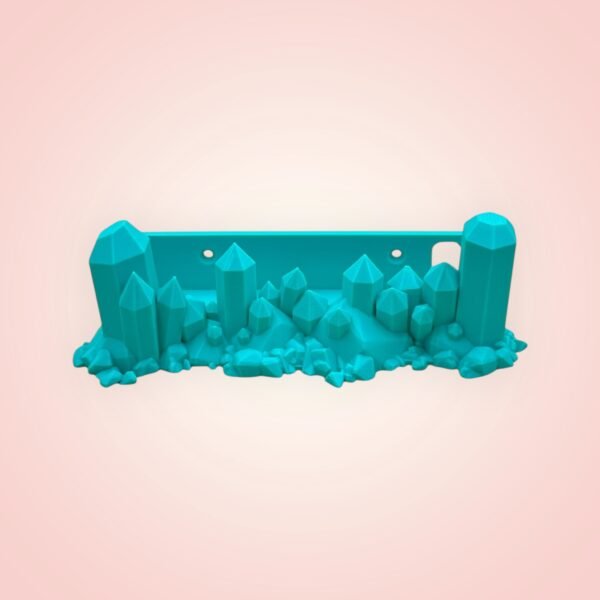 Crystal Cavern 3D-Printed Gaming Console Stand - Image 2