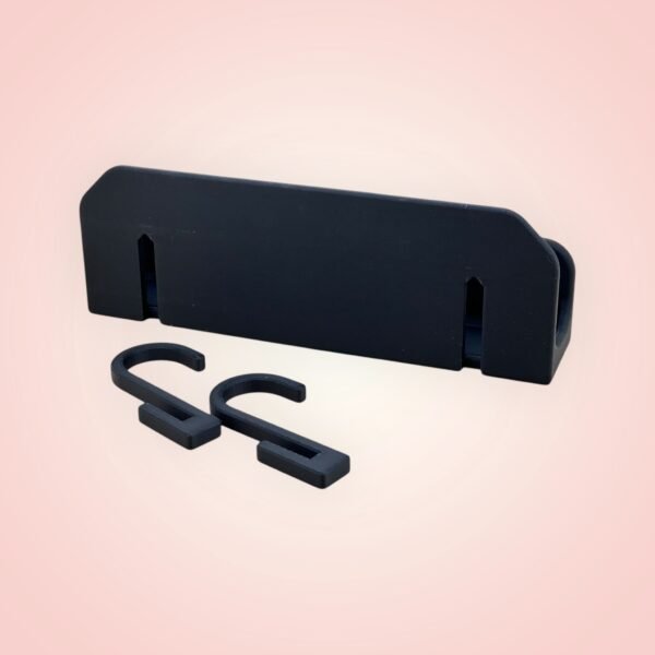 3D-Printed Wall-Mount Hook Organizer with Detachable S-Hooks—Custom Shades - Image 2