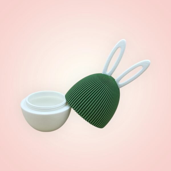 Layered 3D-Printed Bunny Egg Sculpture - Image 2