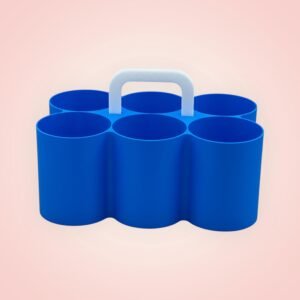 3D-Printed Six-Cup Drink Carrier
