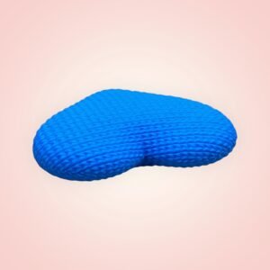 3D-Printed Knitted-Texture Heart Cushion Décor