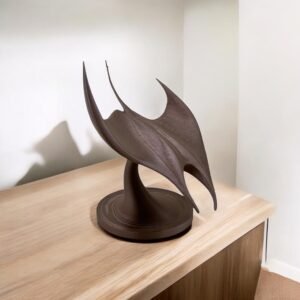 Fluid Abstract Sculpture – 3D-Printed Organic Form