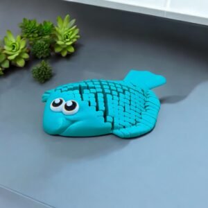 Articulated Fish 3D Print – Flexible, Bendable Sea Creature