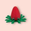Strawberry Octopus Articulated 3D Print – Whimsical Fruit-Animal Fidget Toy