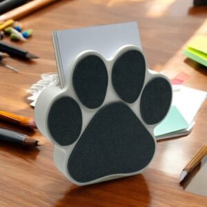Paw Print Non-Slip Phone & Note Stand