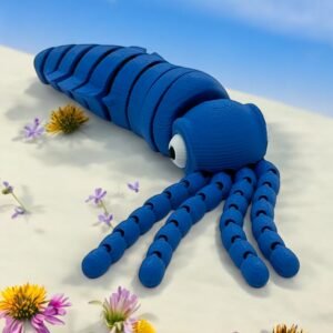 Articulated Sea Crawler Octopus Figurine