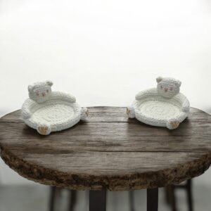 Knitted Cat Trinket Dish
