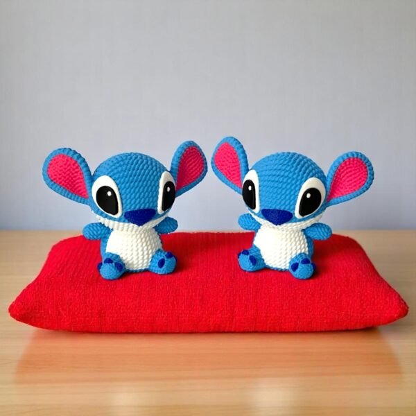 Giant Knitted Stitch Figurine - Image 2