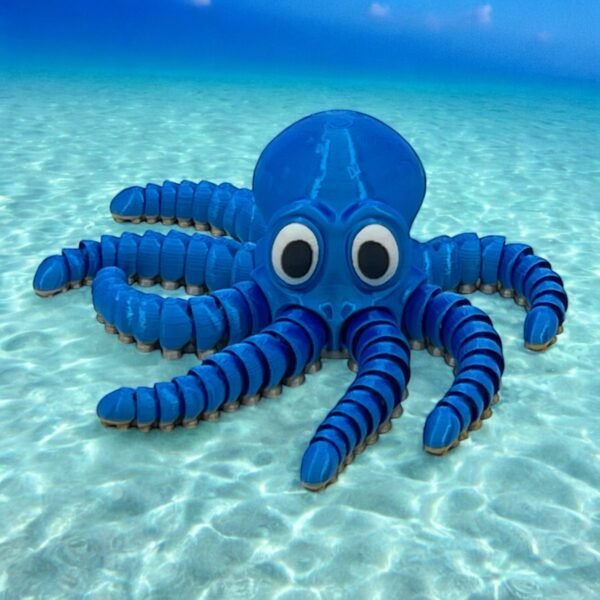 Articulated Octopus Figurine