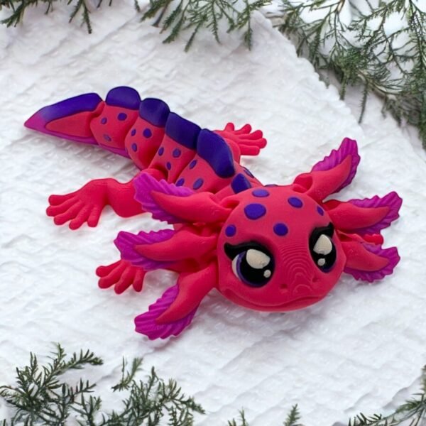 Articulated Axolotl Fidget Figurine