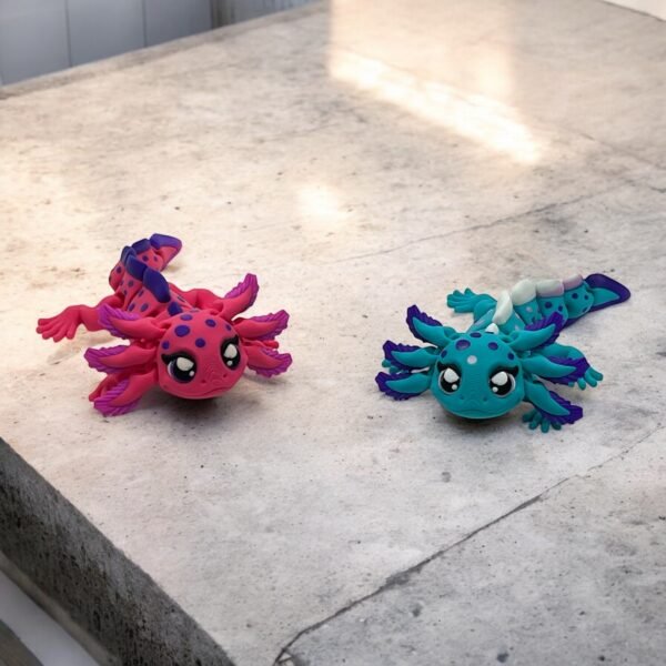 Articulated Axolotl Fidget Figurine - Image 4
