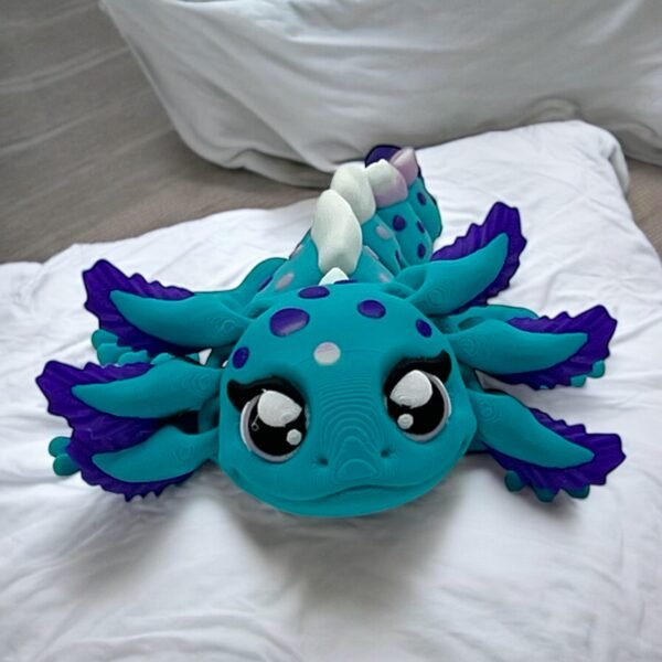 Articulated Axolotl Fidget Figurine - Image 2