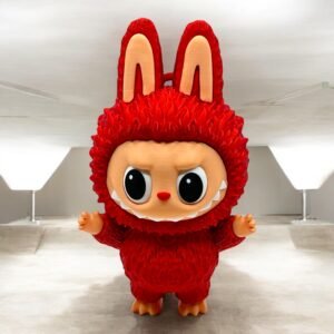 Fuzzy Bunny Monster Figurine