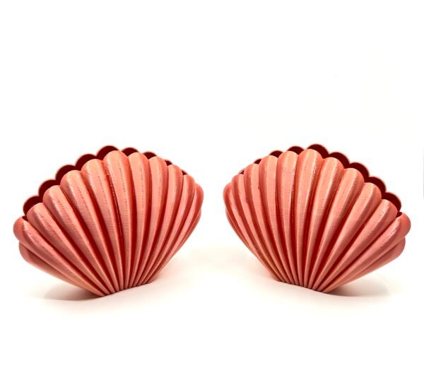 Seashell Decor Set – 3D Printed Ocean-Inspired Home Accents