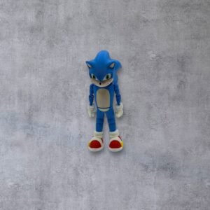 Articulated Sonic-Style Hedgehog Figure