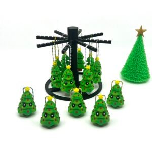 Cute Christmas Tree Keychain