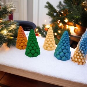 Bubble Christmas Tree Decor – Multiple Festive Colorways