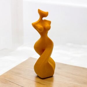 Golden Flow Sculpture