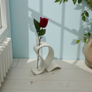 Sculptural Curved Flower Holder