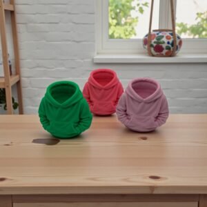 Hoodie-Style Pencil Holder Bright Colors