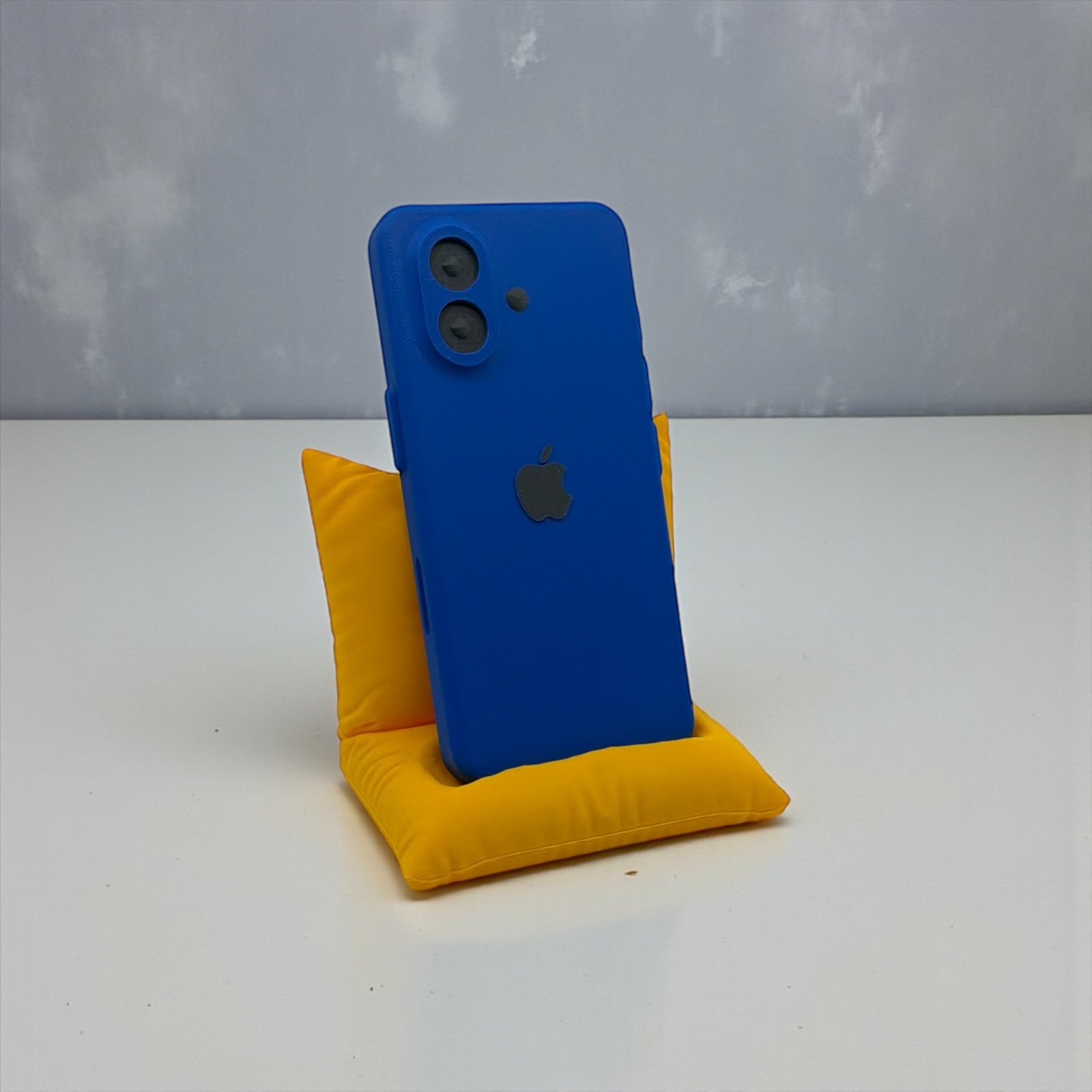 Phone Pillow Stand Yellow