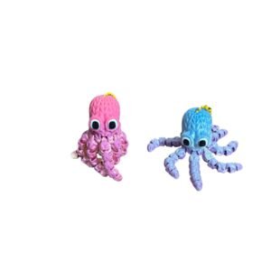 Royal Octo-Pal Fidget Keychain