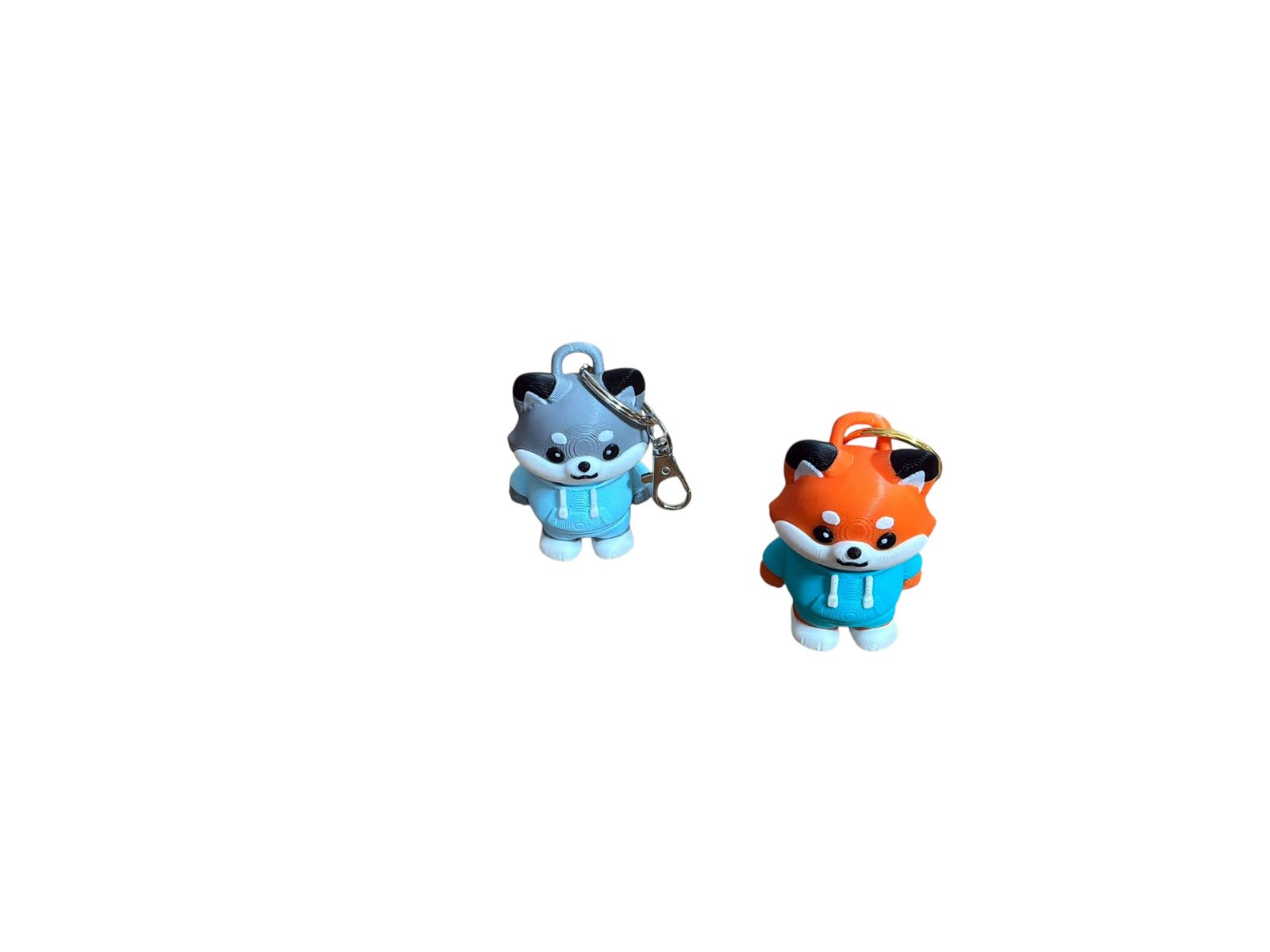 Streetwear Animal Hoodie Keychain