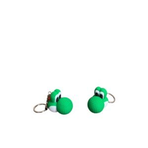 Yoshi Green Dinosaur Keychain