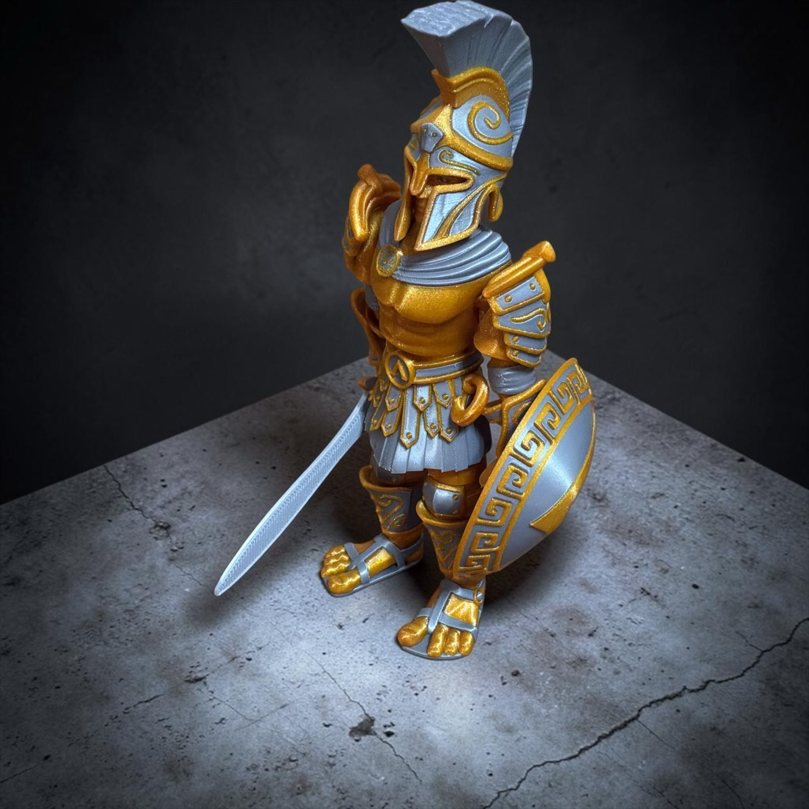 Spartan Warrior Figurine